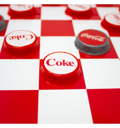 Juego de damas de Coca-Cola - Imagen 2