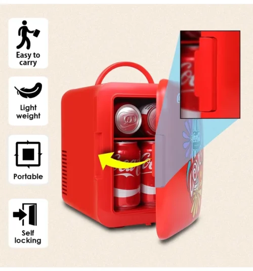 Nevera termoeléctrica Coca-Cola Smile de 4 litros - Imagen 3