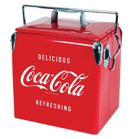 Nevera vintage Coca-Cola de 13 litros