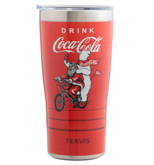 Vaso Tervis de acero inoxidable Coca-Cola Santa/Polar Bear de 20 oz.