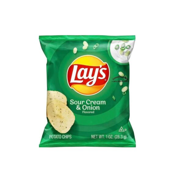 Lays sour cream & onion