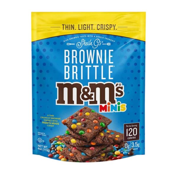 M&Ms Brownie Brittle minis (113g)