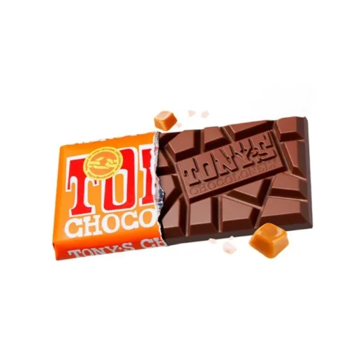 Chocolate de Leche Tony's con Caramelo Sal Marina 180g