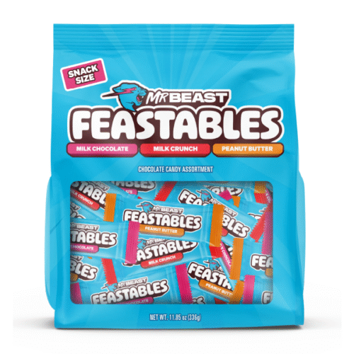 Barras de chocolate Feastables snack-size Mr Beast Bolsa variedad