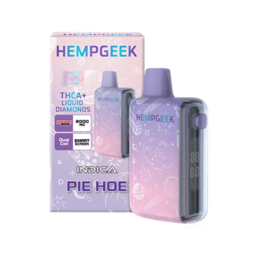 Pie Hoe Hempgeek THCA+Diamantes Líquidos Desechables 8000MG