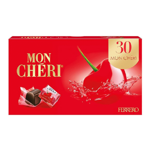 Chocolate Mon Cheri Ferrero amargo con cereza 30 Unidades