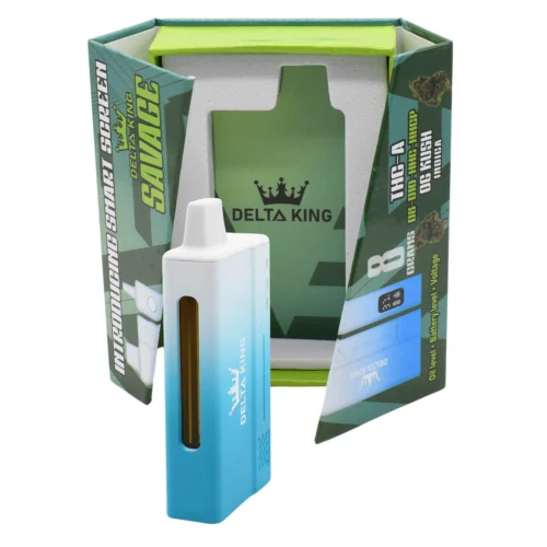 Vape THCA SAVAGE - 8 G De Cannabinoides D8, D10, HHC Y HHCP - OG KUSH - Imagen 2