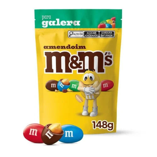 m&m amendoim