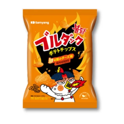 Buldak Potato Chips 129gm