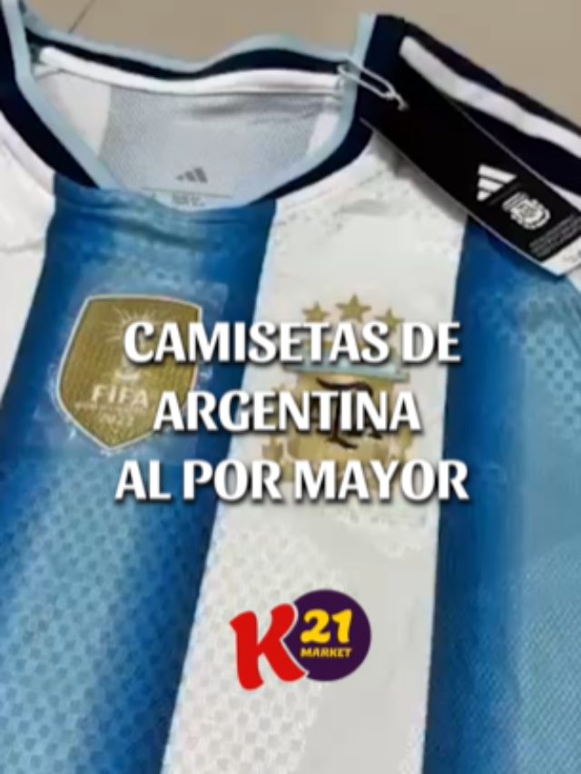 VENTA POR MAYOR DE CAMISETAS DE SELECCION ARGENTINA