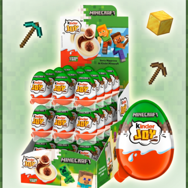 kinder joy minecraft