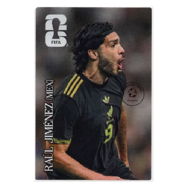 Figuritas álbum FIFA 2026 Edición Coca Cola suelta CC13. Raúl Jiménez México