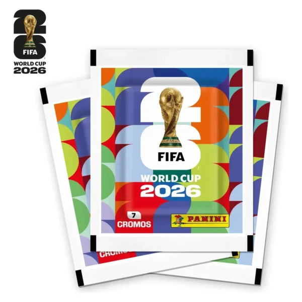 Sobre figuritas original Panini Brasil fifa 2026
